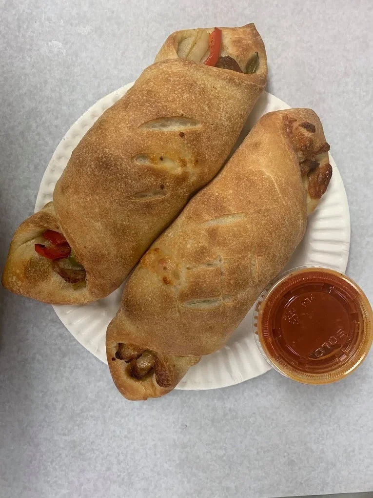 Fresh-baked calzones and heroes from Daisy's Pizza